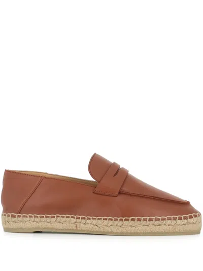 Castaã±er Keule Loafers In Cognac