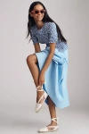 Castaã±er Kimita Tie-up Espadrille Flats In White