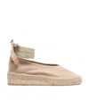 Castaã±er Castañer Flat Shoes In Nude