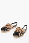 Castaã±er Interwoven-raffia Flat Espadrilles In Multi
