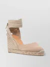 Castaã±er Leather-blend Platform Espadrilles With Jute