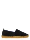 Castaã±er Castaner Pablo Canvas Espadrilles With Embroidered Detail In Black
