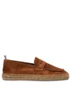 Castaã±er Nacho T-005 Espadrilles In Leather Color Suede In Brown