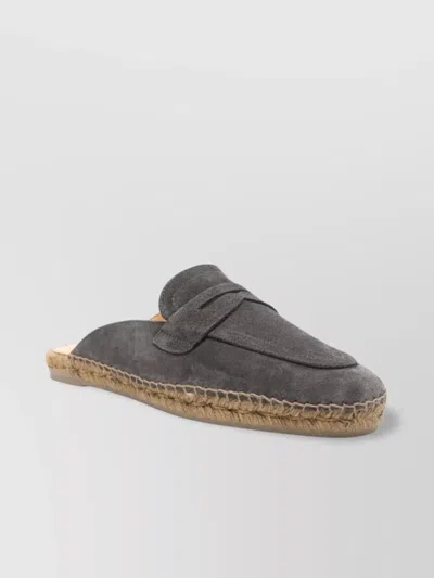 CASTAÃ±ER NANDO SUEDE LEATHER SLIPPERS