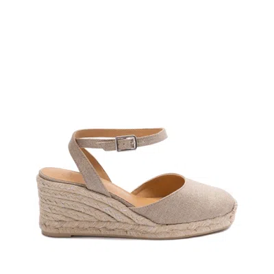 Castaã±er Neutral Espadrillas In Beige