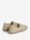 Castaã±er Raffia Platform Espadrilles Embroidered Detail In Beige