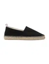 Castaã±er Castaner Pablo Canvas Espadrilles With Embroidered Detail In Black