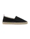 Castaã±er Castaner Pablo Canvas Espadrilles With Embroidered Detail In Black