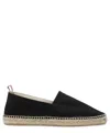 Castaã±er Castaner Pablo Canvas Espadrilles With Embroidered Detail In Black