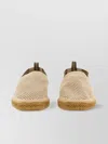 Castaã±er Pablo Round Toe Perforated Espadrille In Neutral