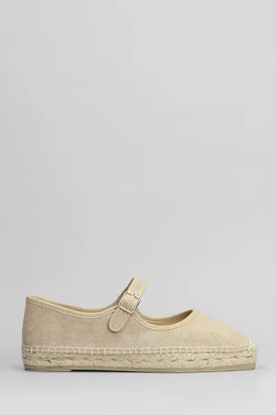 Castaã±er Padua-002 Espadrilles In Beige Canvas