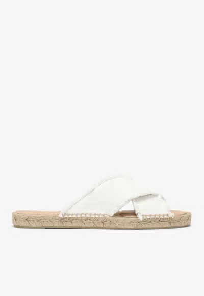 CASTAÃ±ER PALMERA CROSSOVER STRAP SLIDES