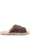Castaã±er Palmera Espadrilles In Brown