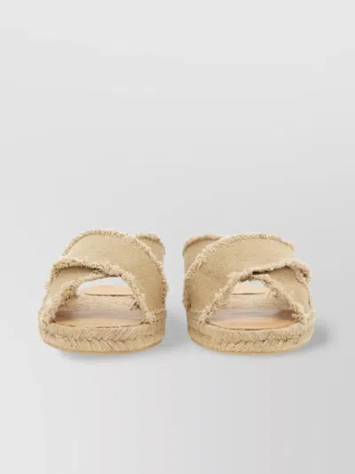 Castaã±er "palmera" Linen Espadrille Sandals