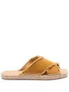 Castaã±er Palmera Sandals In Brown