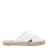 Castaã±er Piula Crossover-strap Sandals In White