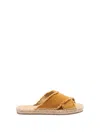 Castaã±er Palmera Sandals In Yellow