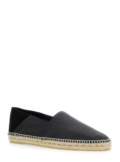 Castaã±er 'polo' Brown Espadrillas With Braided Raphia Sole