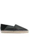 Castaã±er Castaner Black Polo/249 Nappa Leather Espadrilles In ブラック