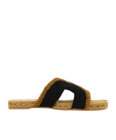 CASTAÃ±ER CASTAÑER PURA BRAIDED STRAP FLAT SANDALS