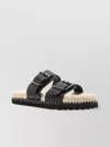 Castaã±er Raffia Sole Espadrille Style Flat Sandals