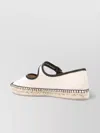 Castaã±er Raffia Sole Espadrilles Square Toe