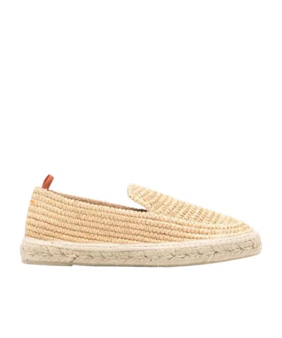 Castaã±er Round-headed Casual Shoes In Nude
