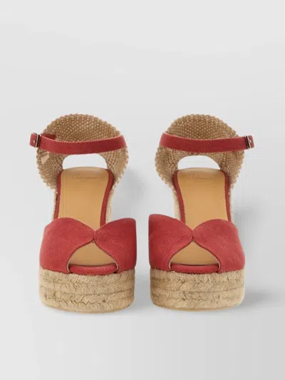 Castaã±er Sandal With Espadrille Sole And 11 Cm Heel