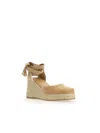 Castaã±er Castañer Woman Espadrilles Sand Size 10 Textile Fibers In Tostado