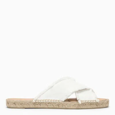 Castaã±er Sandals In White