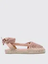 Castaã±er Castaner Ruched Espadrilles With Ankle Tie