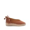 Castaã±er Castaner Gea Tan Wedge Espadrilles In Brown