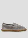 Castaã±er Pablo Suede Espadrilles In Grey