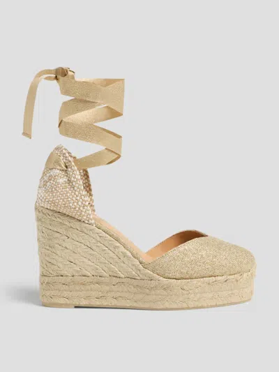 Castaã±er Wedge Shoes Castañer Woman Color Gold