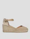 Castaã±er Castañer Woman Espadrilles Sand Size 10 Textile Fibers In Sand