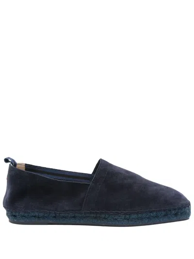Castaã±er Suede Espadrilles In Blue