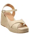 Castaã±er Castañer Thea Jute Crossover Strap Sandals In Brown
