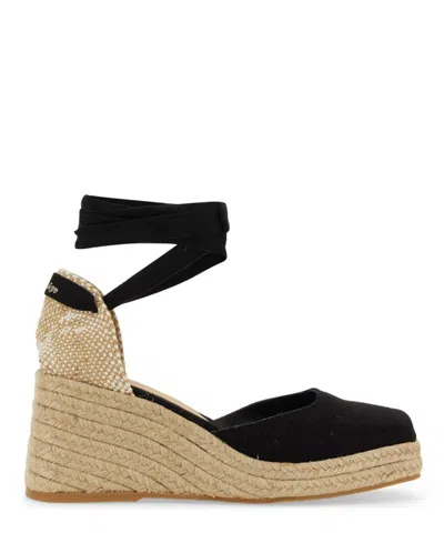 Castaã±er Tina Wedges In Black