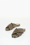 Castaã±er Palmera Criss-crossed Straps Slides