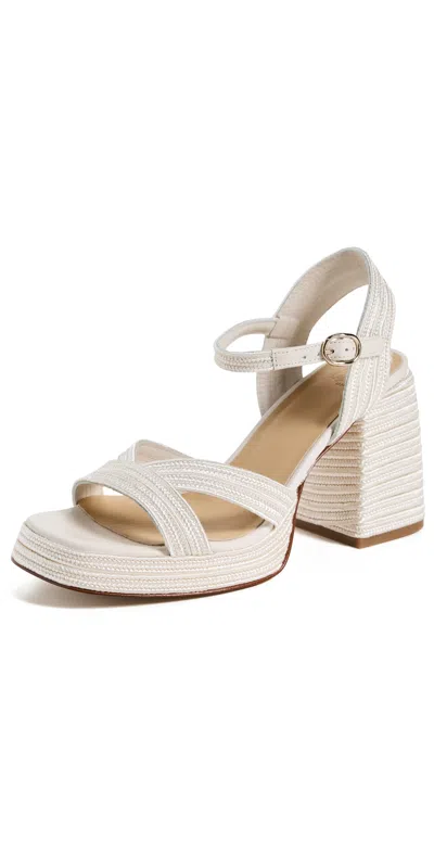 CASTAÃ±ER VALLE 142 HEELED SANDALS BLANCO