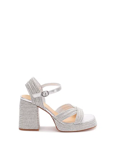 Castaã±er `valle/142` Sandals In Metallic