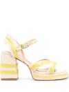 Castaã±er Vega/201 80mm Sandals In Neutral