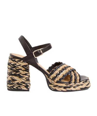 CASTAÃ±ER VICEN 95MM RAFFIA SANDALS