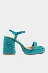 Castaã±er Victoria Platform Sandal In Azul