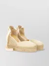 Castaã±er Wedge Heel Closed Toe Canvas Espadrille Style