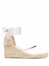 Castaã±er Joyce-8-006 Heeled Espadrilles In White