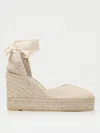 Castaã±er Wedge Shoes Castañer Woman Color Beige