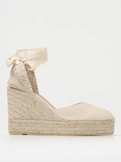 Castaã±er Wedge Shoes Castañer Woman Color Beige In Beige