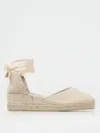 Castaã±er Wedge Shoes Castañer Woman Color Beige