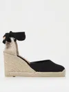 Castaã±er Carina-8-007 Wedges In Black Suede In Black